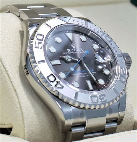 rolex yachtmaster 40mm rhodium used|rolex yacht master 40mm.